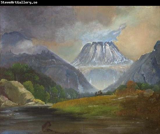 Peder Balke Gaustatoppen